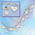 My Daughter, I Wish You Angel Charm Bracelet: Jewelry Gift For Daughters
